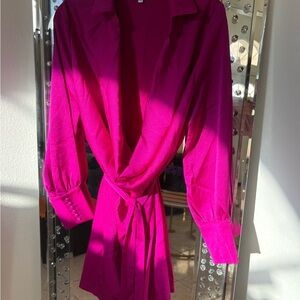 Fashion Nova Fuchsia Mini Dress